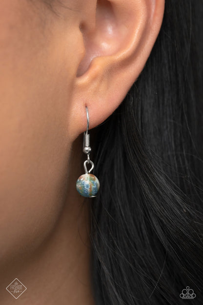 I CLAN See Clearly Now - Brown and Silver Necklace - Paparazzi Accessories