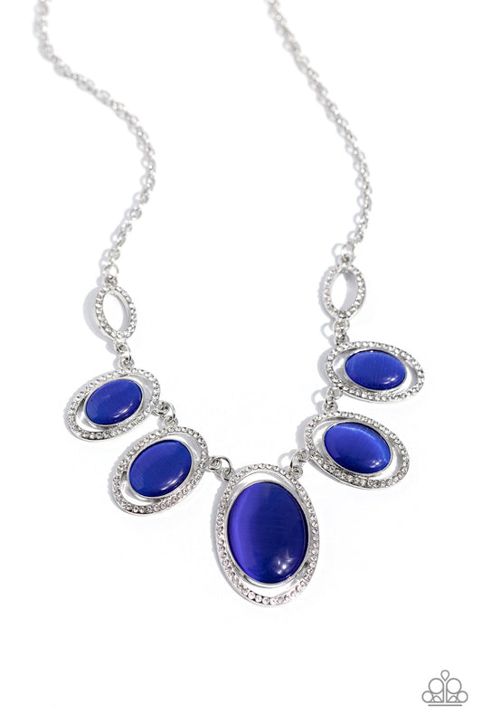A BEAM Come True - Blue Necklace - Paparazzi Accessories