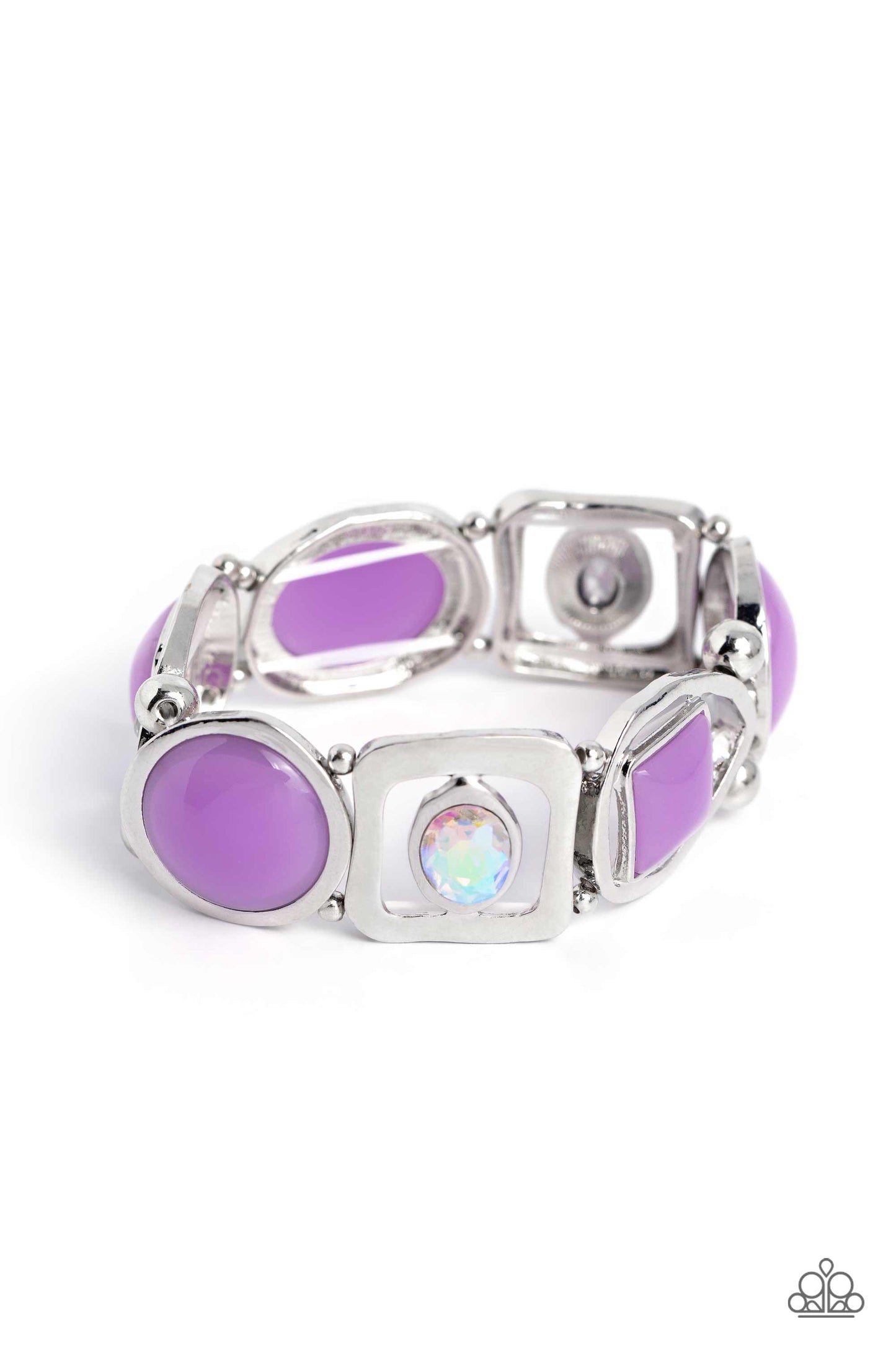 Majestic Mashup - Purple Bracelet - Paparazzi Accessories