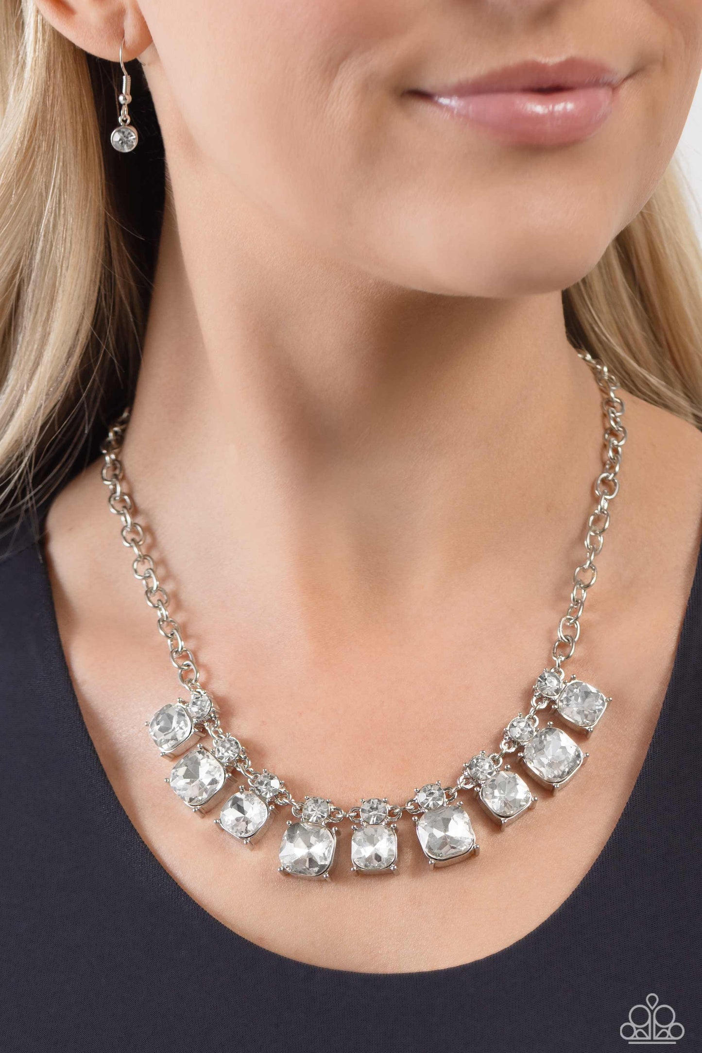 Fitted Fantasy - White - Paparazzi Accessories