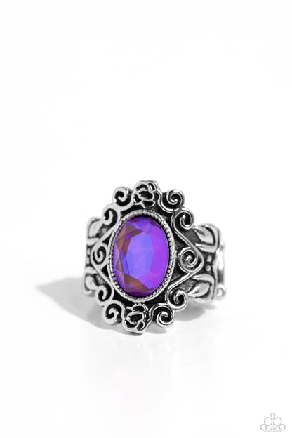 Fairytale Fanatic - Purple Ring - Paparazzi Accessories