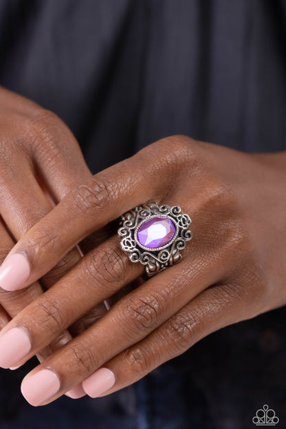 Fairytale Fanatic - Purple Ring - Paparazzi Accessories