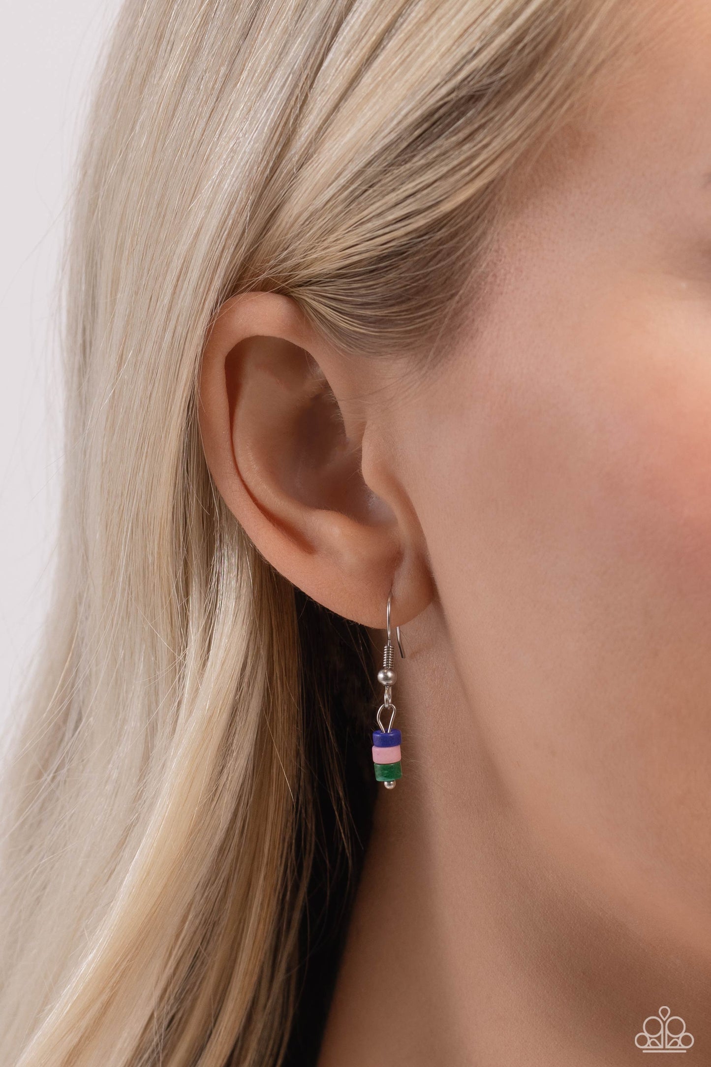 Oasis Outline - Multi Stone Bead Necklace - Paparazzi Accessories