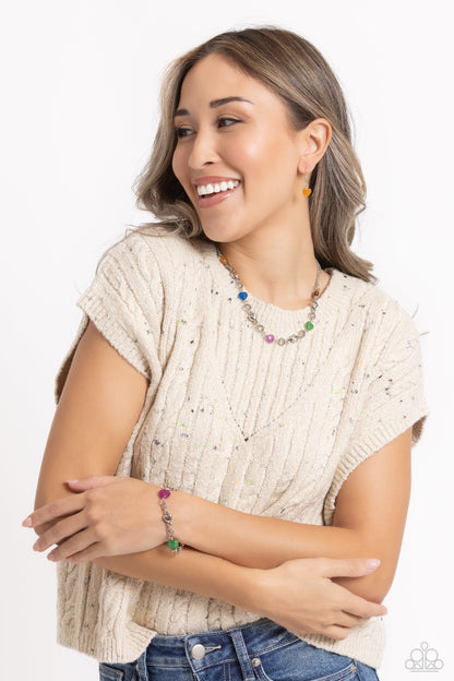 I Can Feel Your Heartbeat - Multi Heart Bracelet - Paparazzi Accessories