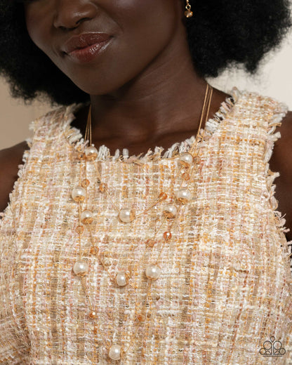 Glistening Gamut - Gold - Paparazzi Accessories