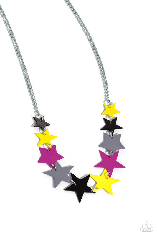 Starstruck Season - Black Necklace - Paparazzi Accessories