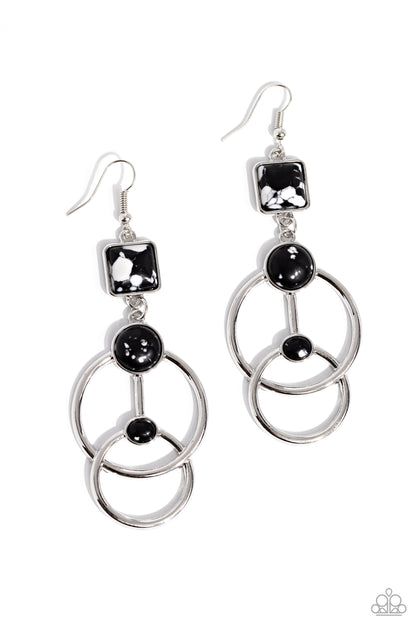 Interlocked Influence - Black - Paparazzi Accessories