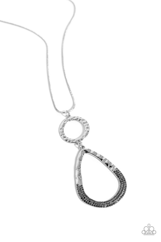 Focused Fashion - Silver Necklace - Paparazzi Accessories