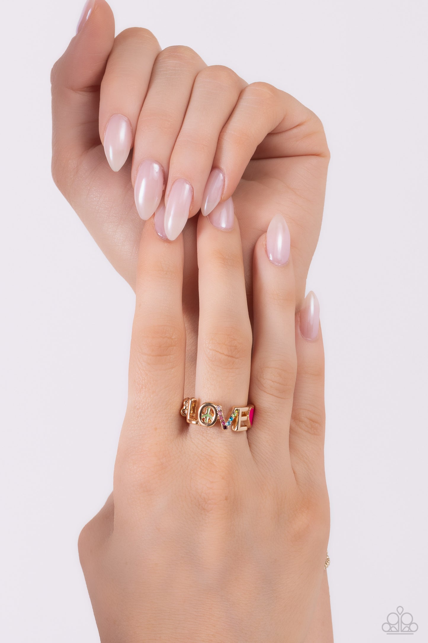 Unlimited Love - Gold "LOVE" Ring - Paparazzi Accessories