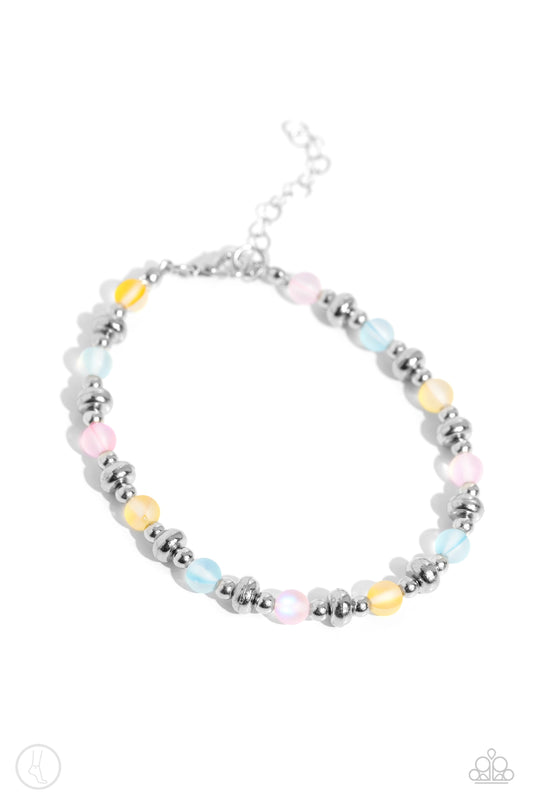 DEW or Die - Multi Anklet - Paparazzi Accessories
