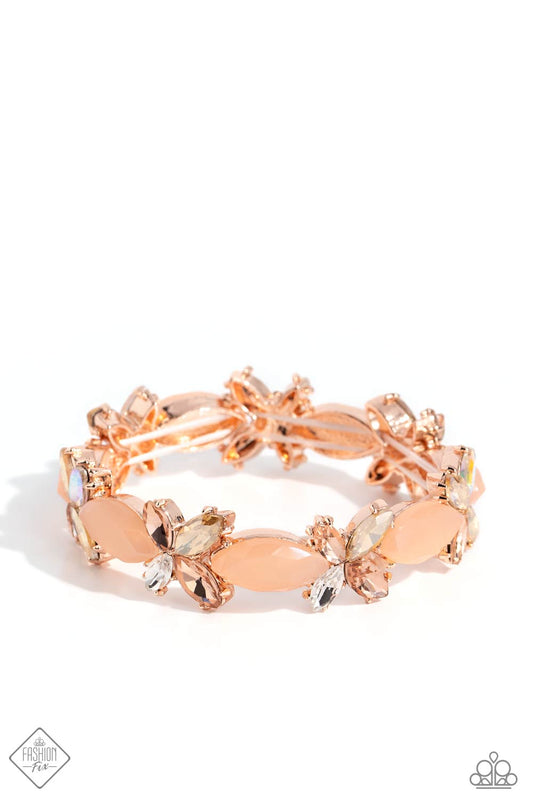 Soft-Hearted Succession - Rose Gold - Paparazzi Accessories