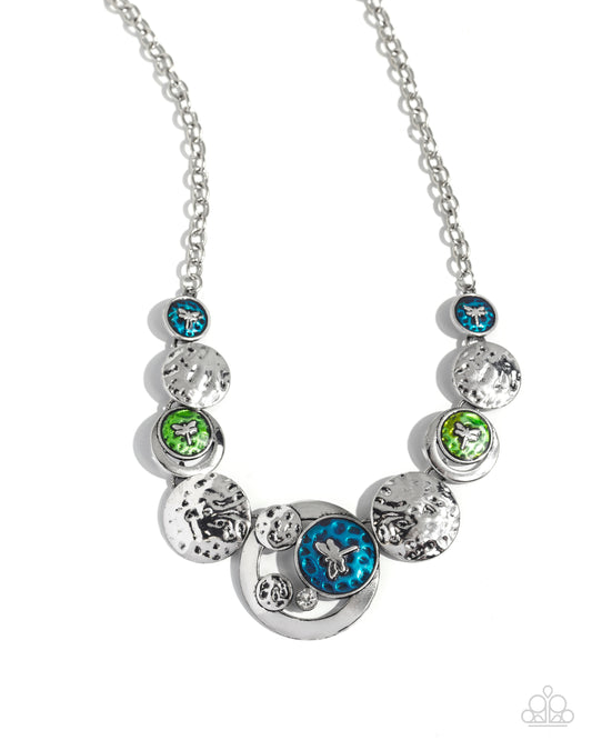 Dragonfly Design - Multi Necklace - Paparazzi Accessories