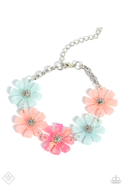 Poppin Pastel - Multi Clasp Bracelet - Paparazzi Accessories