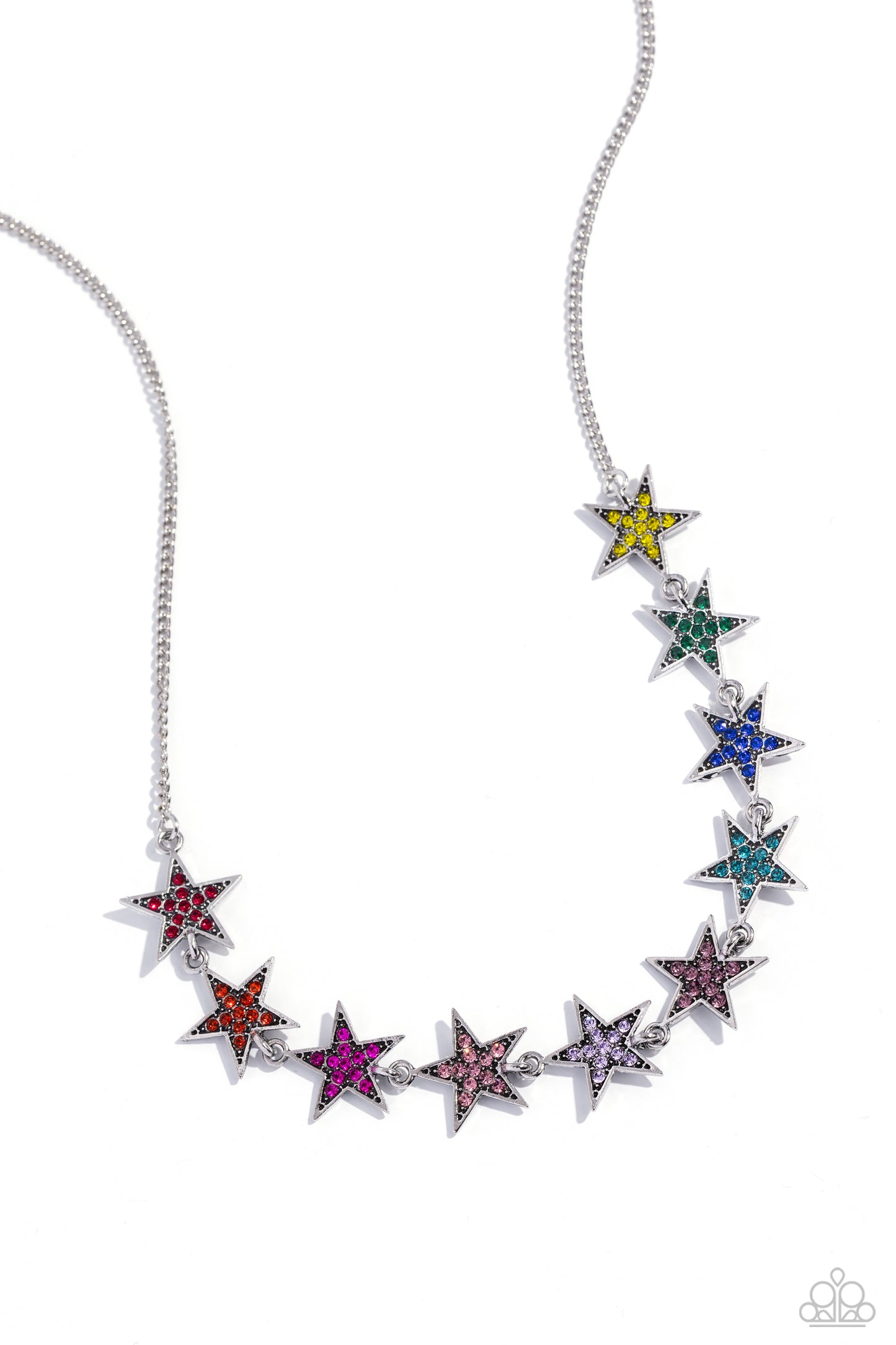 Star Quality Sensation - Multi Necklace - Paparazzi Accessories