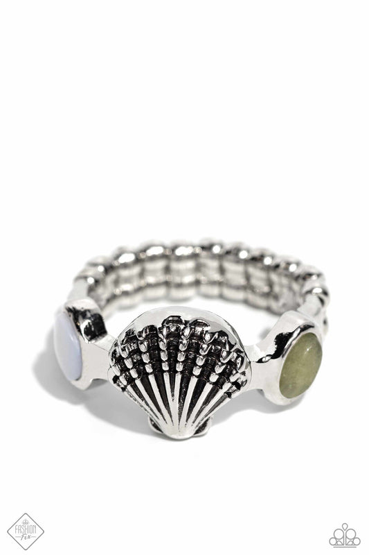 Coastline Charisma - Green Ring - Paparazzi Accessories