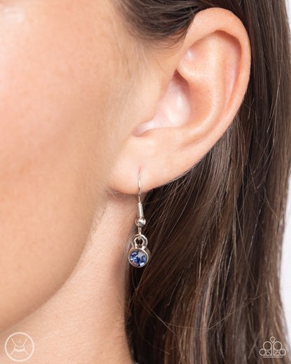 Dynamite Debut - Blue Choker Necklace - Paparazzi Accessories