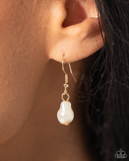 Executive Expression - Gold Necklace - Paparazzi Accessories