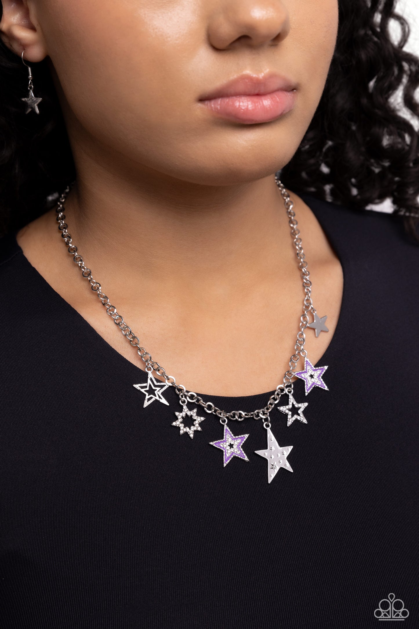 Starstruck Sentiment - Purple Necklace - Paparazzi Accessories