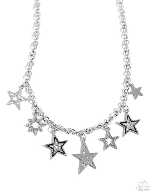 Starstruck Sentiment - Black Necklace - Paparazzi Accessories