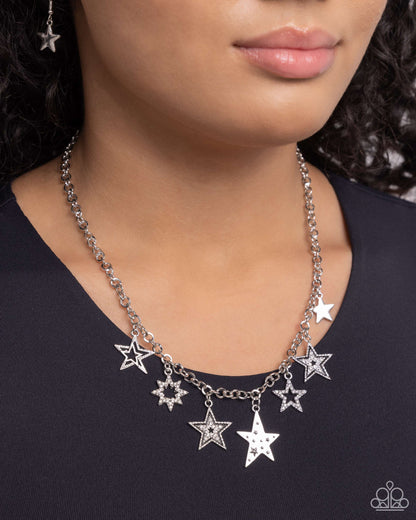 Starstruck Sentiment - Black Necklace - Paparazzi Accessories
