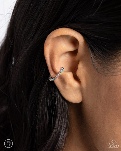 Beginning Bling - Multi Ear Cuff - Paparazzi Accessories