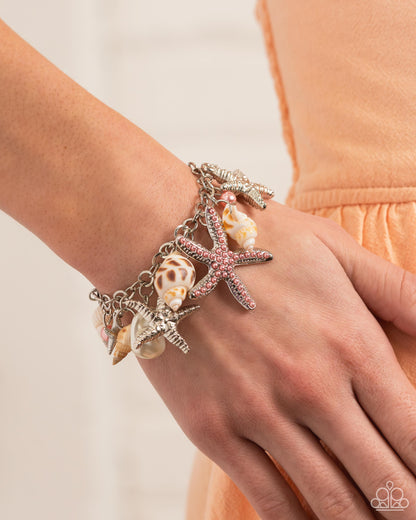 Seashell Song - Multi Clasp Bracelet - Paparazzi Accessories