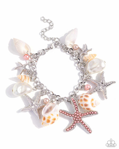 Seashell Song - Multi Clasp Bracelet - Paparazzi Accessories