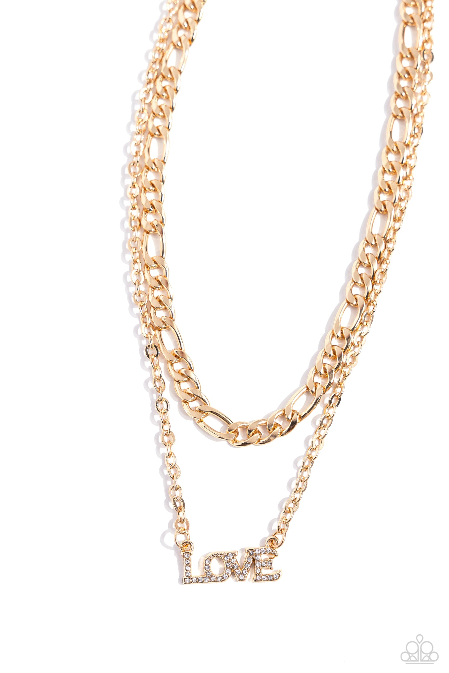 Lovely Layers - Gold Necklace - Paparazzi Accessories