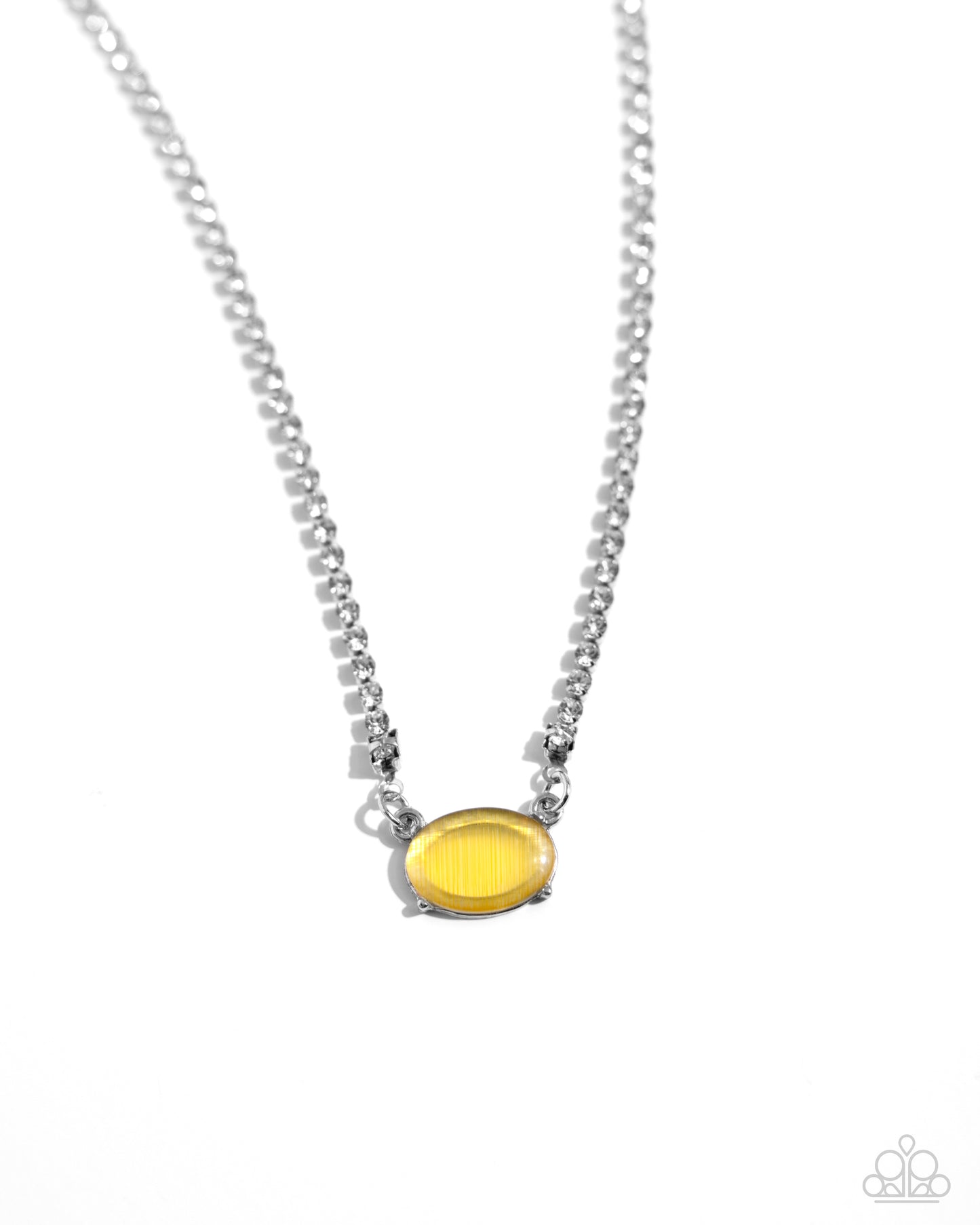 Dynamic Delicacy - Yellow Necklace - Paparazzi Accessories